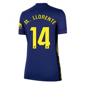 Atletico Madrid Marcos Llorente #14 Dámské Venkovní Dres 2025-26 Krátký Rukáv